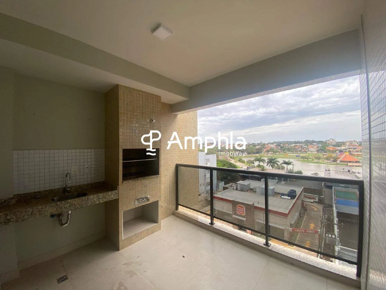 Apartamento com Vista total para o lago municipal