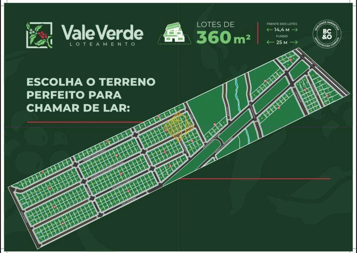 Terreno à venda, Parque Verde - Cascavel/PR