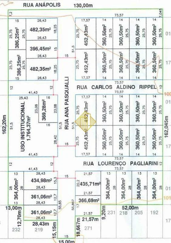 Lote à venda, Jardim Anápolis - Toledo/PR