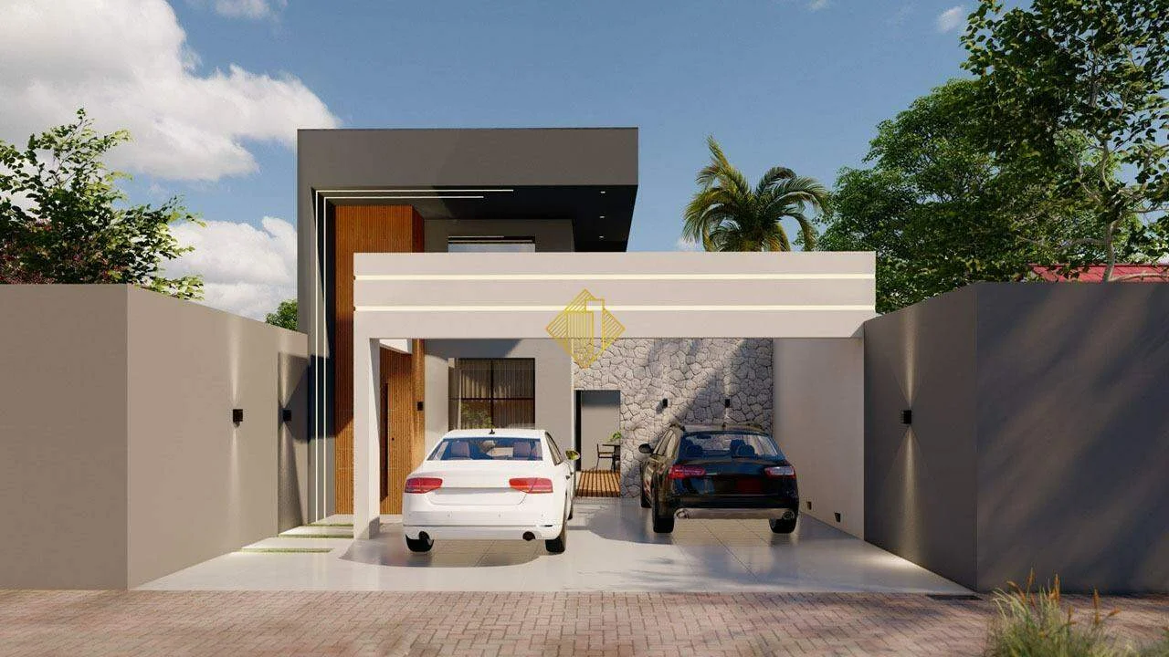 CASA COM PISCINA A VENDA JD GUALTIERRE, 01 SUITE E 02 QUARTOS, TOLEDO - PR