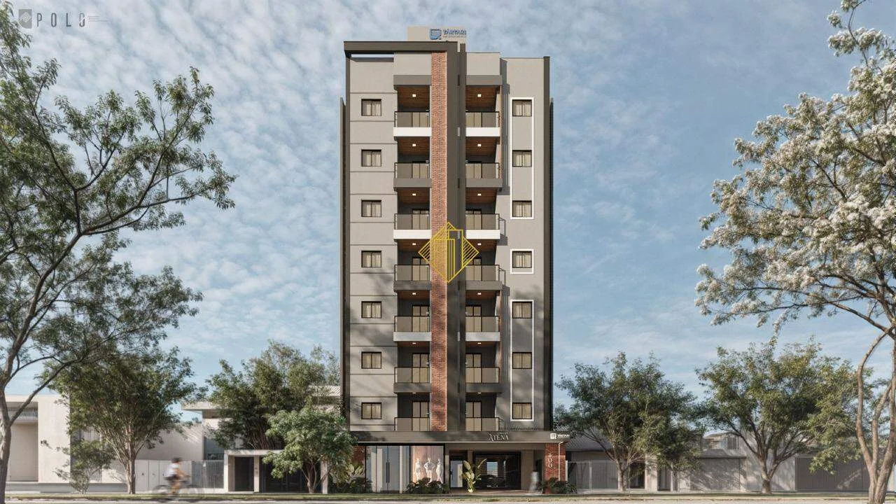 Apartamento à venda, 1 suíte + 1 quarto, Jd Gisela - Toledo-PR