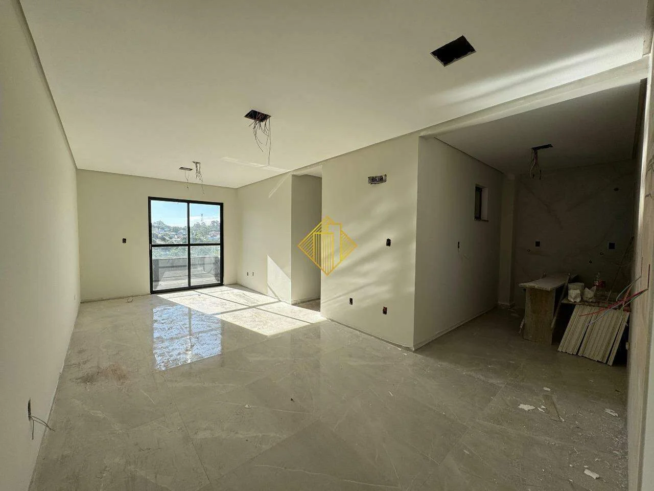 Apartamento 1 Suíte em Frente – Cascavel Cancelli, 76,33m², aceita permuta