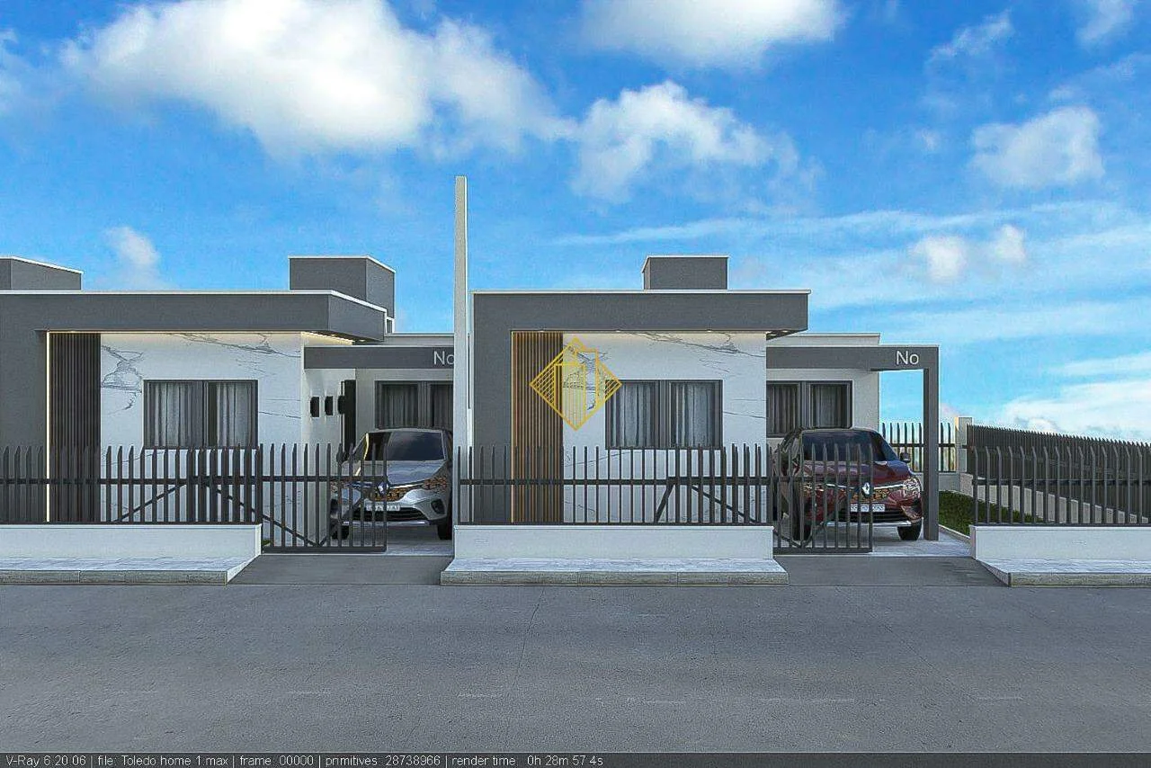 Casas com 02 Quartos no Coopagro.