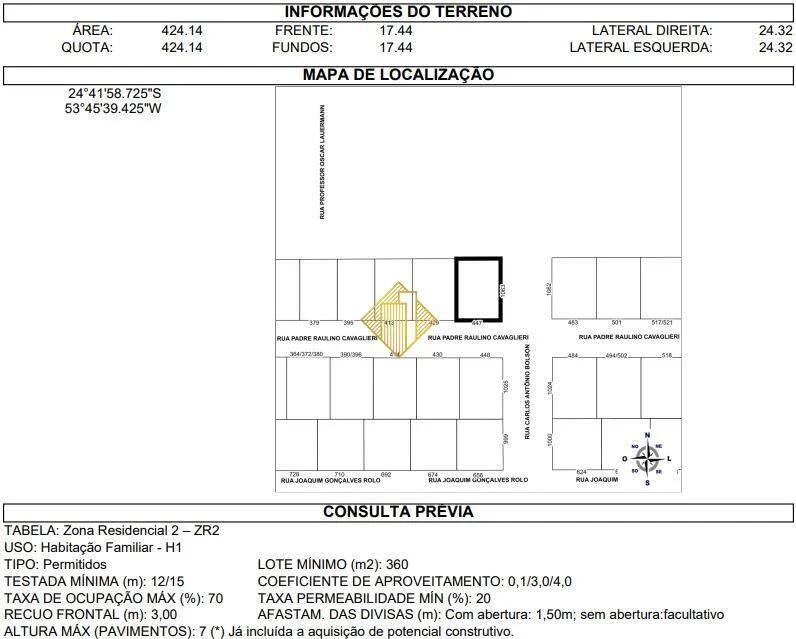 Lote de esquina no Jardim Tocantins