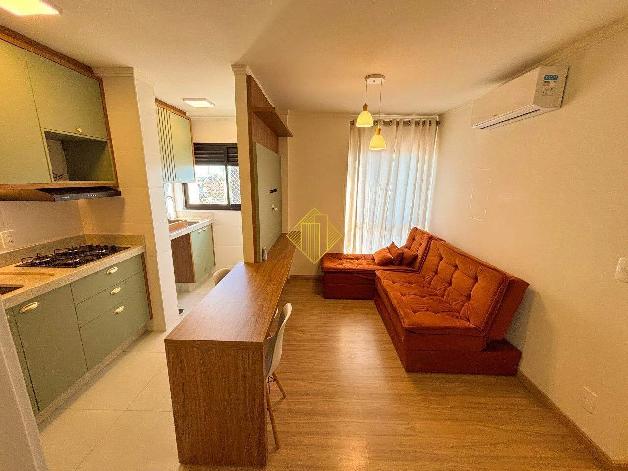Apartamento Semi-Mobiliado 2 Quartos no Centro de Cascavel | Próx. Marista