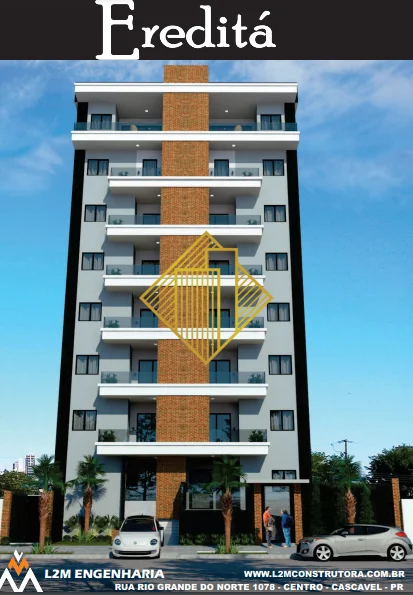 Apartamento à venda, 2 quartos, 1 suíte, 1 vaga, Country - Cascavel/PR