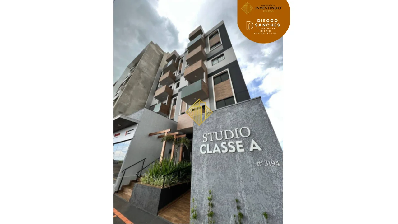 Apartamento mobiliado no Edifício Classe A, localizado no Biopark Toledo