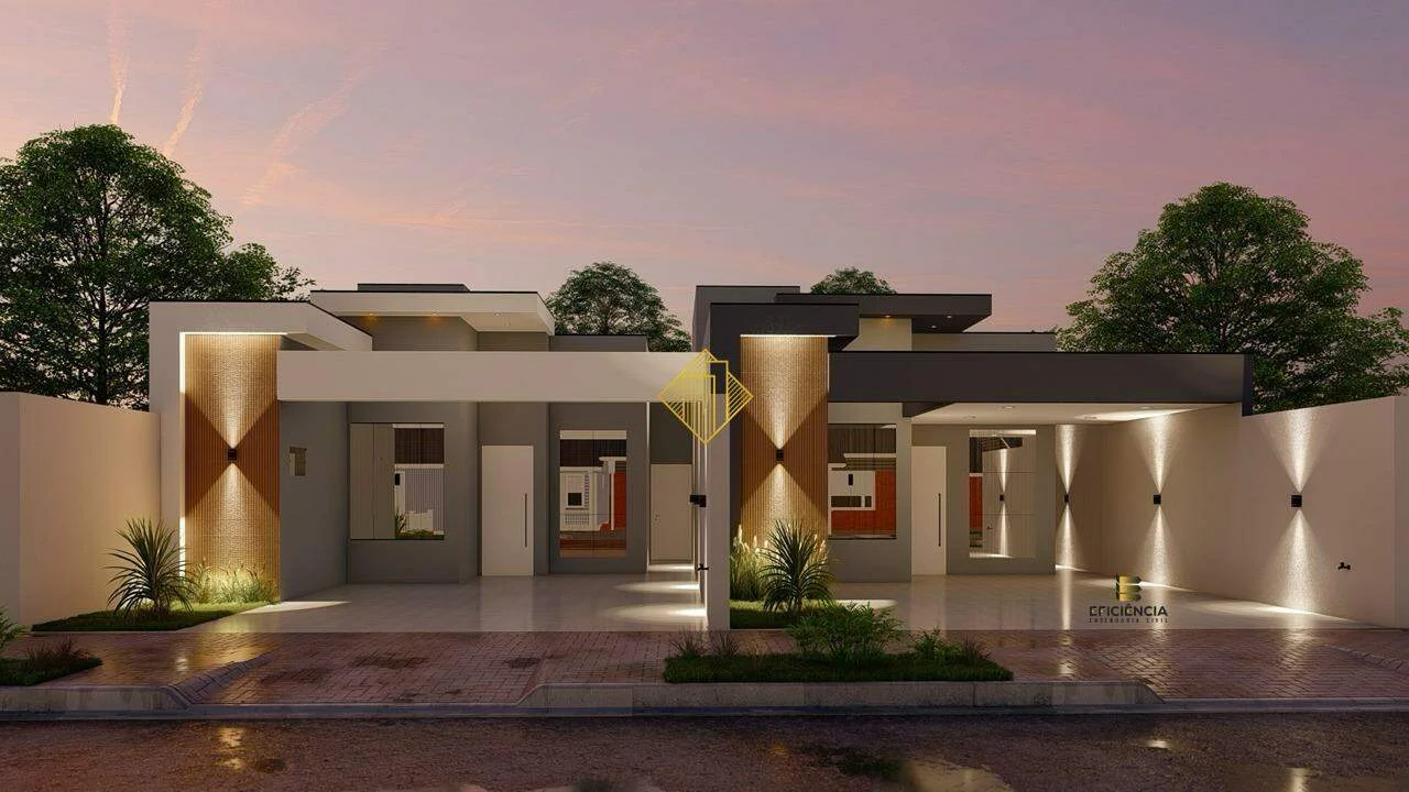 ** CASA COM 02 QUARTOS E 01 SUÍTE NO JARDIM TOCANTINS, TOLEDO - PR **