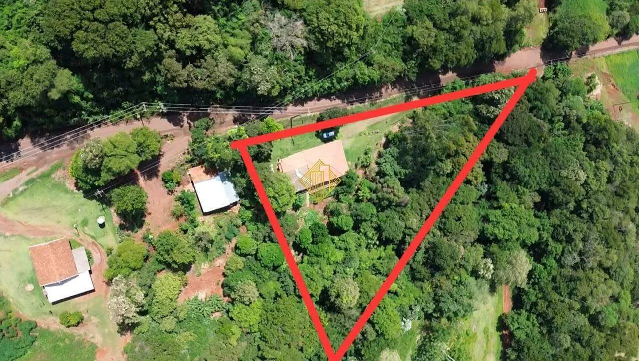 Chácara em Toledo de 5.625 m2 com casa de 200m2 em área rural próximo Vila Becker