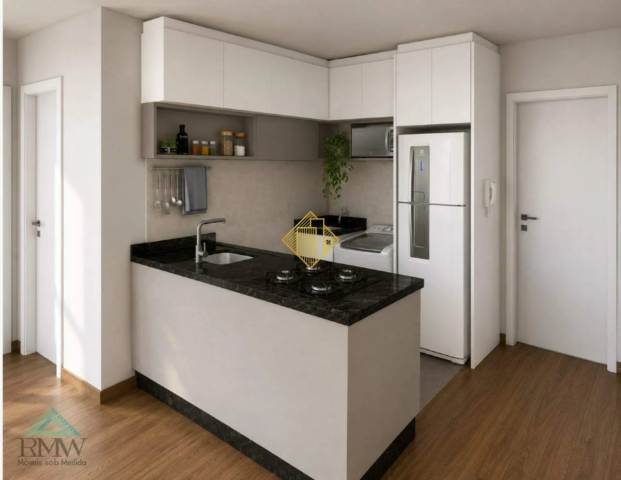 APARTAMENTO PARA LOCAÇÃO COM DOIS QUARTOS - VILA INDUSTRIAL - TOLEDO/PARANÁ