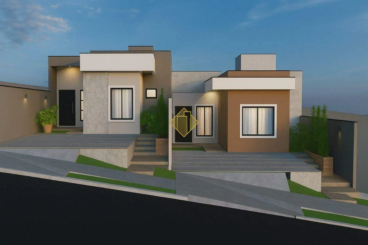 **CASA COM 01 SUÍTE, 02 QUARTO E 02 VAGAS DE GARAGEM, JARDIM PANCERA, TOLEDO/PR**