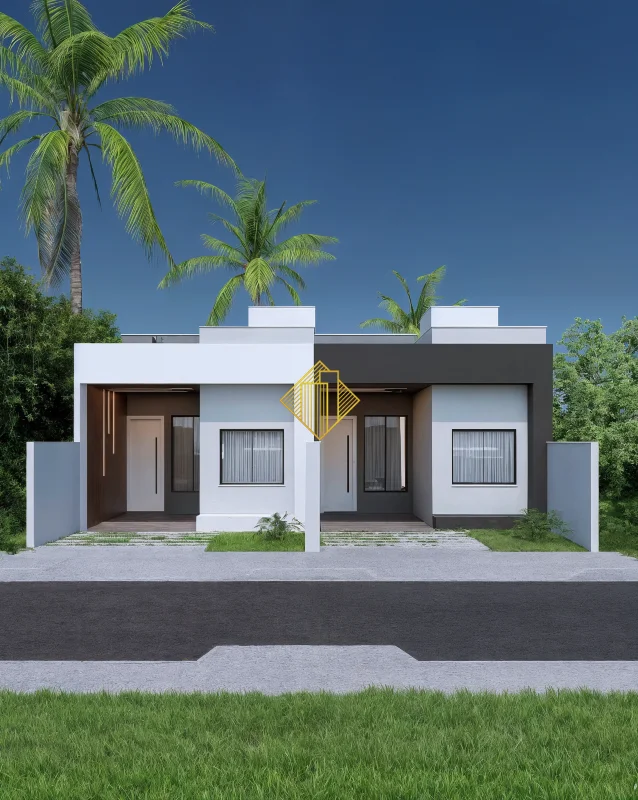 Casa 1 suíte+ 1 quarto Jd. Coopagro, Toledo (PR)