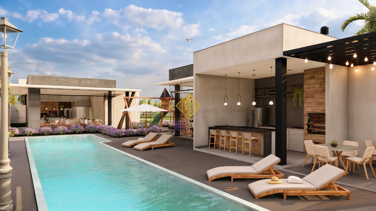 TERRENO CONDOMÍNIO BELLA GARDEN - PISCINA - LAZER COMPLETO