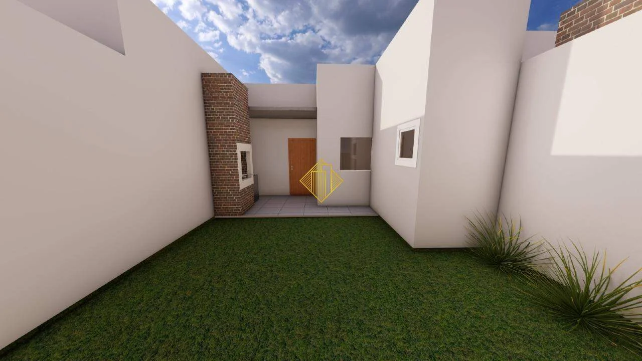 Casa com churrasqueira e sobra de terreno à venda no Jardim Bressan, Toledo - PR