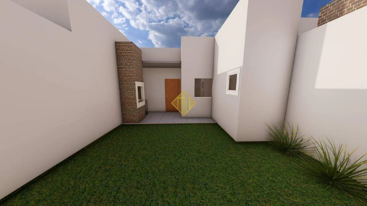 Casa com churrasqueira e sobra de terreno à venda no Jardim Bressan, Toledo - PR