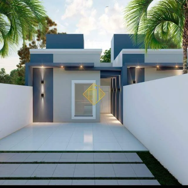 Casa residencial à venda em Toledo/PR (Jardim Coopagro) | 55 m² interna | Terreno 125 m²
