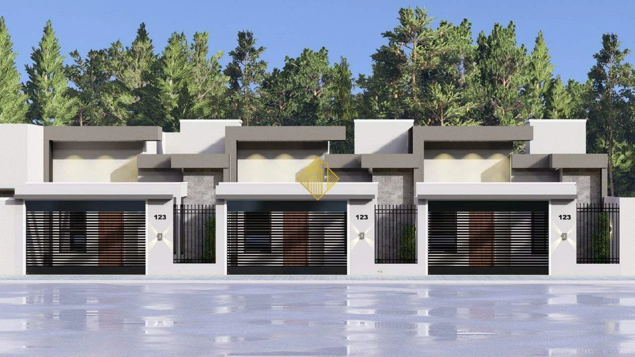 Casas que se enquadram no Programa Minha Casa Minha Vida à venda próximo ao lago novo, no Jardim Tocantins, Toledo - PR