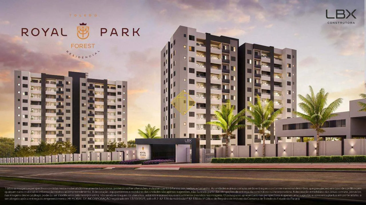 **Apartamento com 02 quartos, Condominio com piscina, Toledo PR**