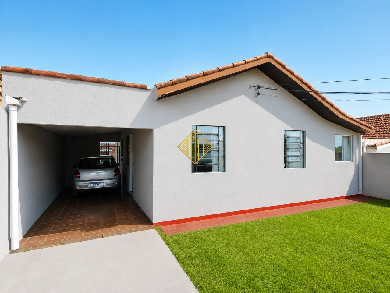 Casa com cara de casa.