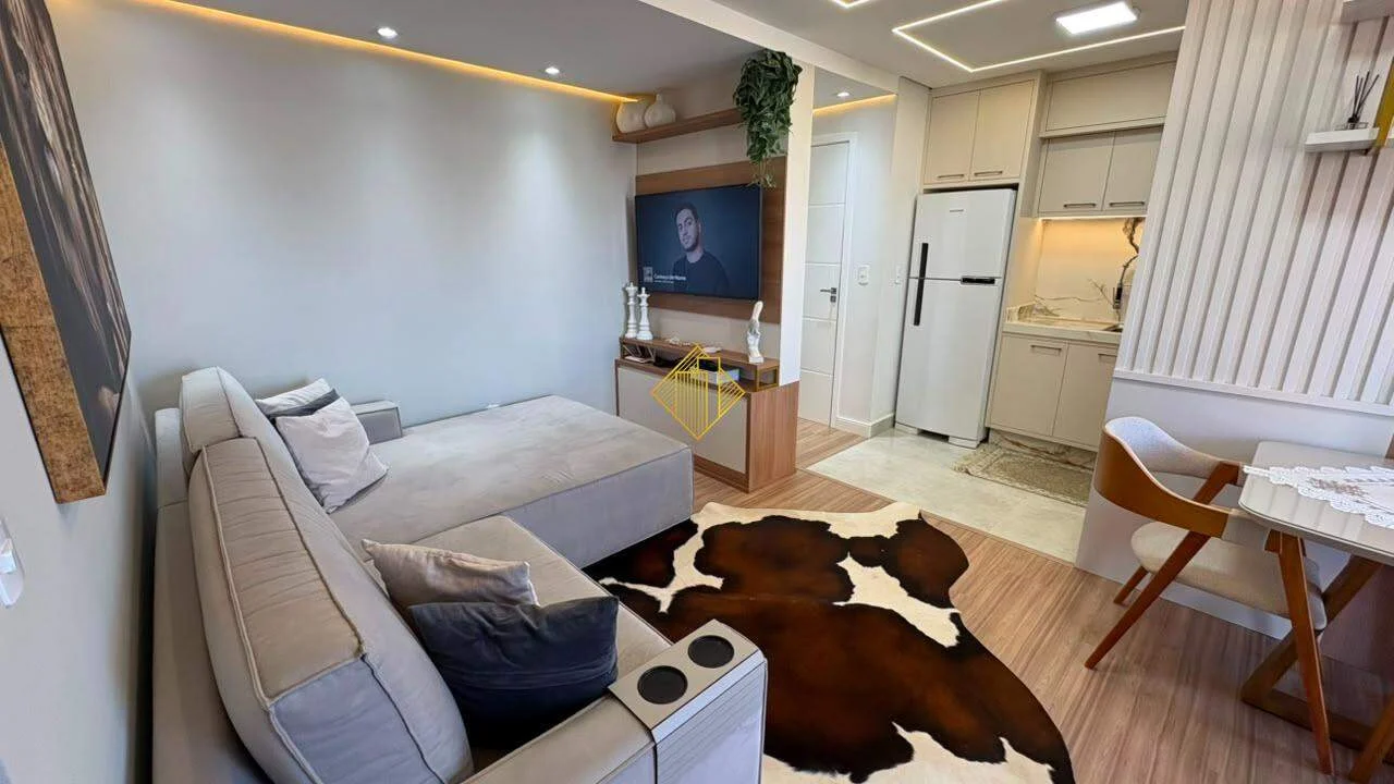 Apartamento à venda, 1 suíte + 1 quarto, 2 vagas, Vila Industrial - Toledo/PR