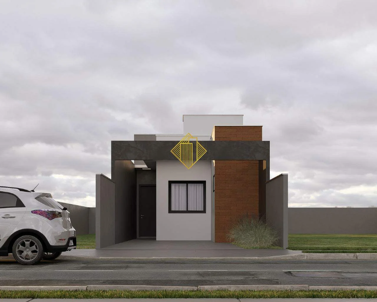 Casa à venda, 2 quartos, 1 suíte, 2 vagas, Cristo Rei - Toledo/PR
