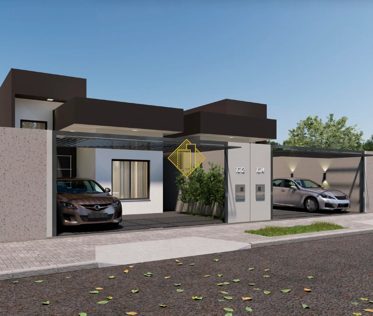 Casa à venda, 3 quartos, 2 vagas, Floresta - Cascavel/PR