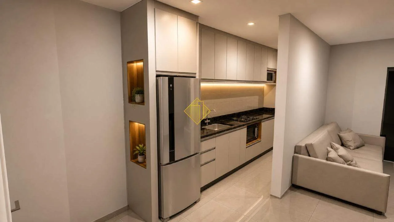 APARTAMENTO PARA LOCAÇÃO COM COZINHA PLANEJADA NO JARDIM GISELA EM TOLEDO - PARANÁ