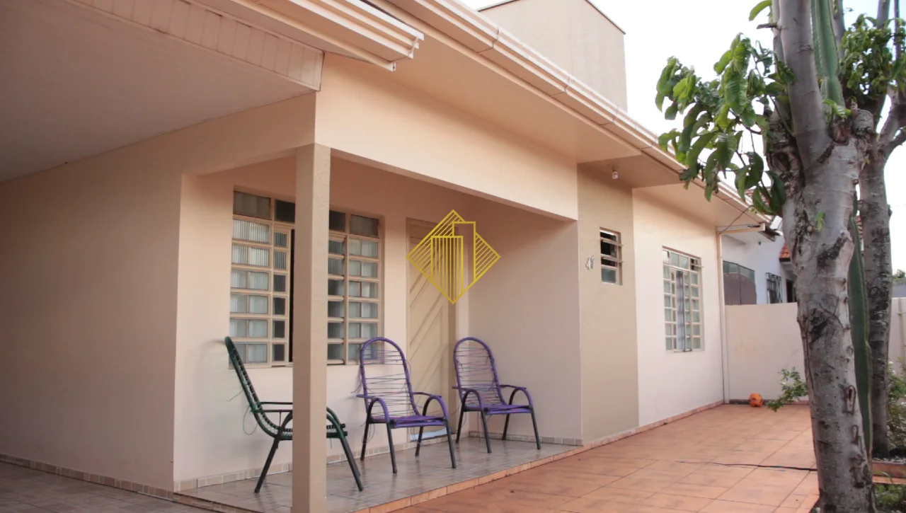 Casa à venda, 3 quartos, 1 suíte, 2 vagas, Jardim Porto Alegre - Toledo/PR