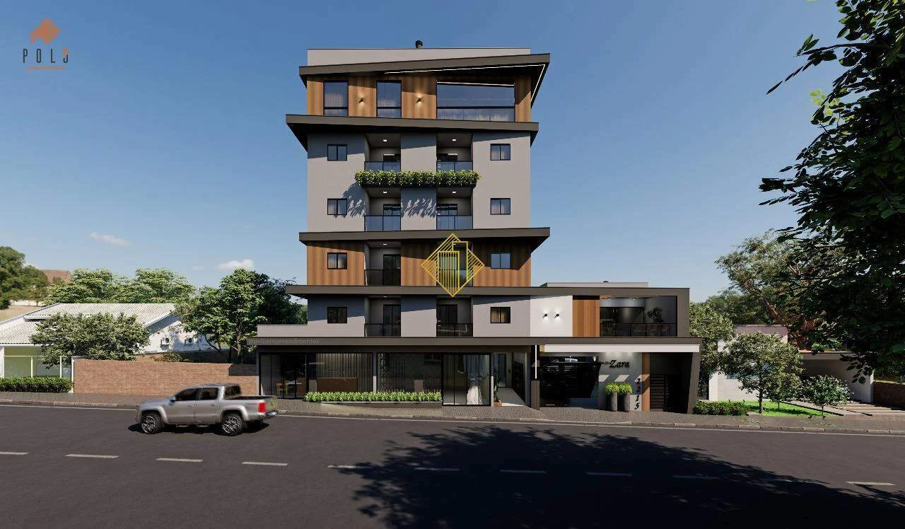 APARTAMENTO NA VILA INDUSTRIAL A DUAS QUADRAS DO LAGO MUNICIPAL COM 01 SUÍTE + 01 QUARTO EM TOLEDO - PARANÁ