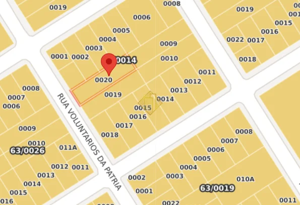 Terreno Comercial/Residencial no Centro de Cascavel – 431,25 m² por R$ 1.450.000