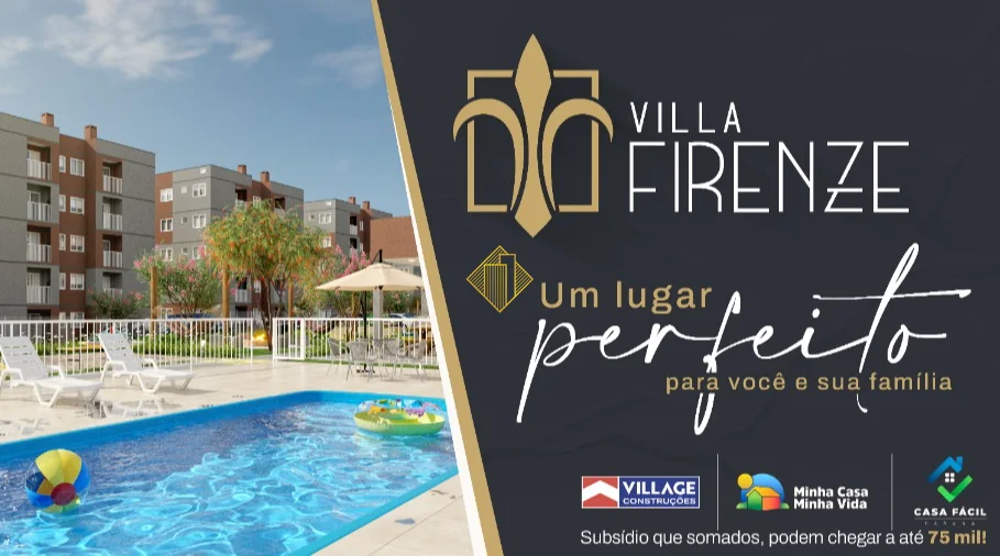 LANÇAMENTO EM TOLEDO - PARANÁ, RESIDENCIAL VILLA FIRENZE