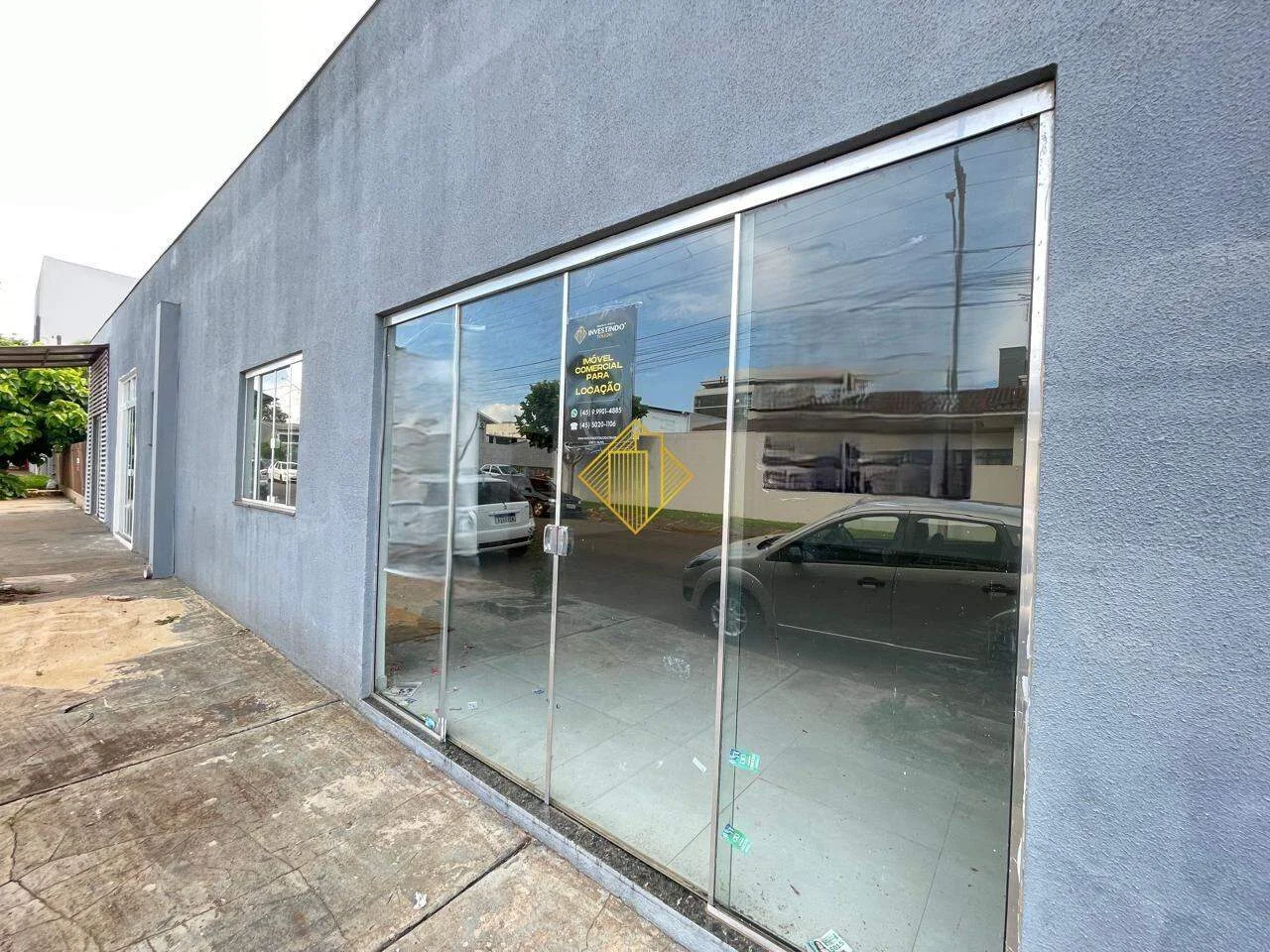 SALA COMERCIAL COM 86M² PARA LOCAÇÃO NO JARDIM PORTO ALEGRE EM TOLEDO - PARANÁ