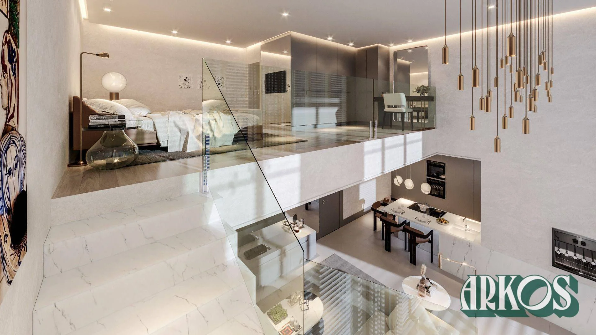 Arquitetura luxuosa no centro de Cascavel apê duplex ou loft no Terranoble Residence