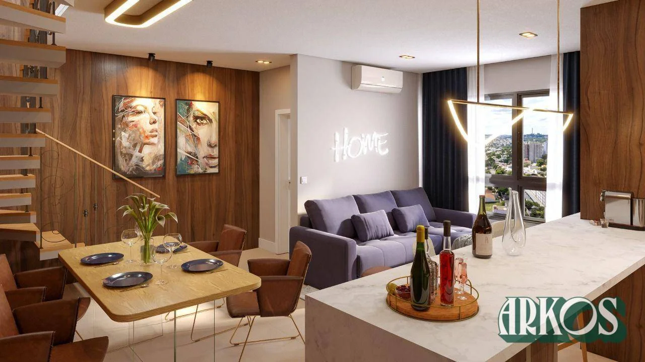 PRÉ LANÇAMENTO - Inside Home Club - Apê duplex com 2 suítes no Centro.