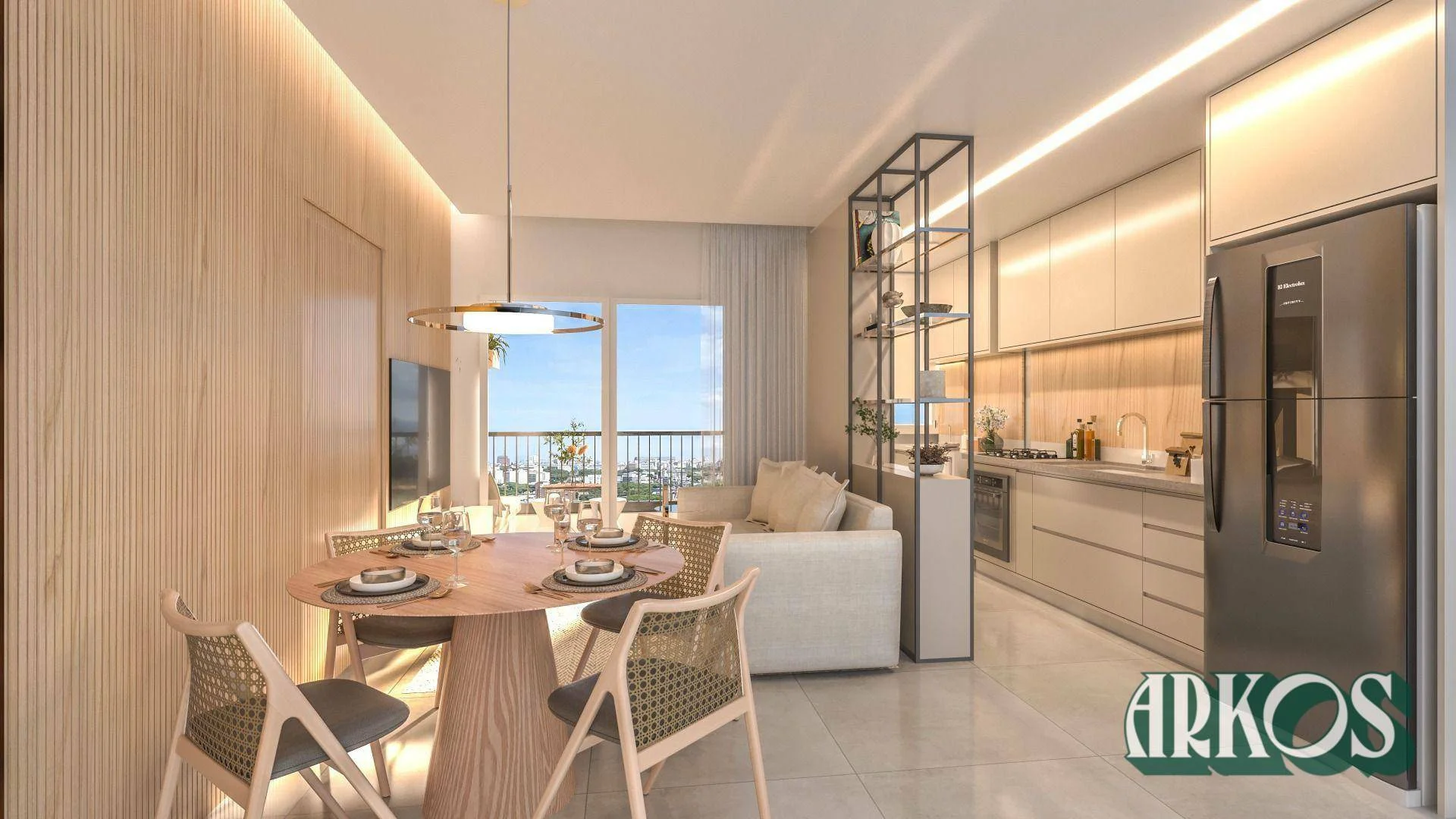 We Coqueiral 717, apê na planta, 1 suíte + 1 dormitório