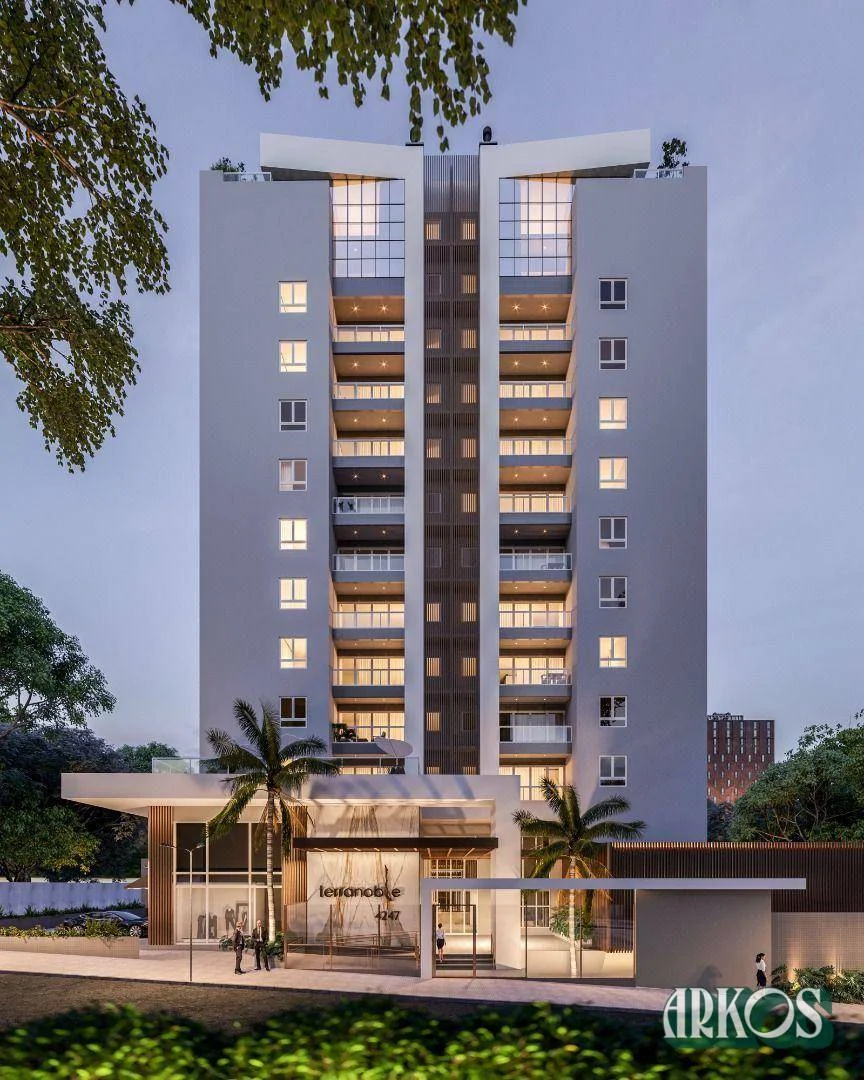 Arquitetura luxuosa no centro de Cascavel, apê com 1 suíte + 1 dormitórios e infinitas possibilidades no Torrenoble Residence.