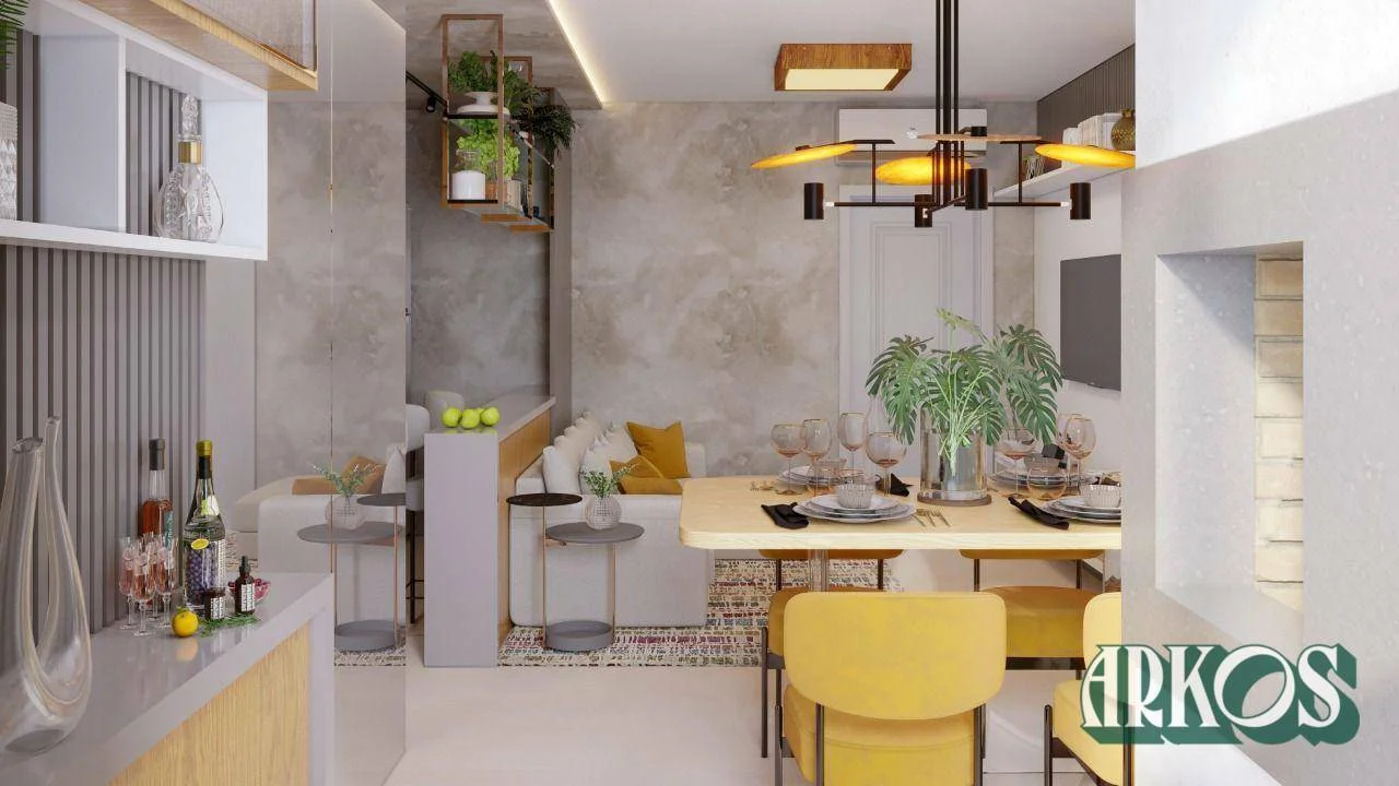 PRÉ LANÇAMENTO - Inside Home Club - Apê com 1 suíte + 1 dormitório no Centro.