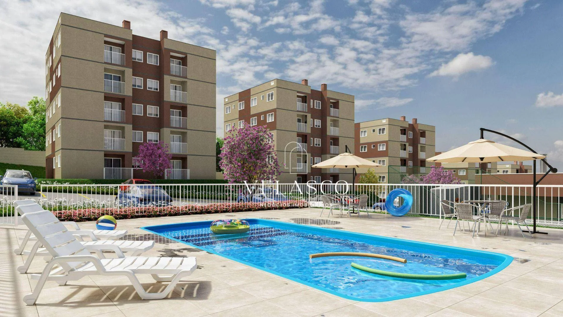 Apartamento com 2 dormitórios à venda, 43 m² por R$ 237.400,00 - Floresta - Cascavel/PR