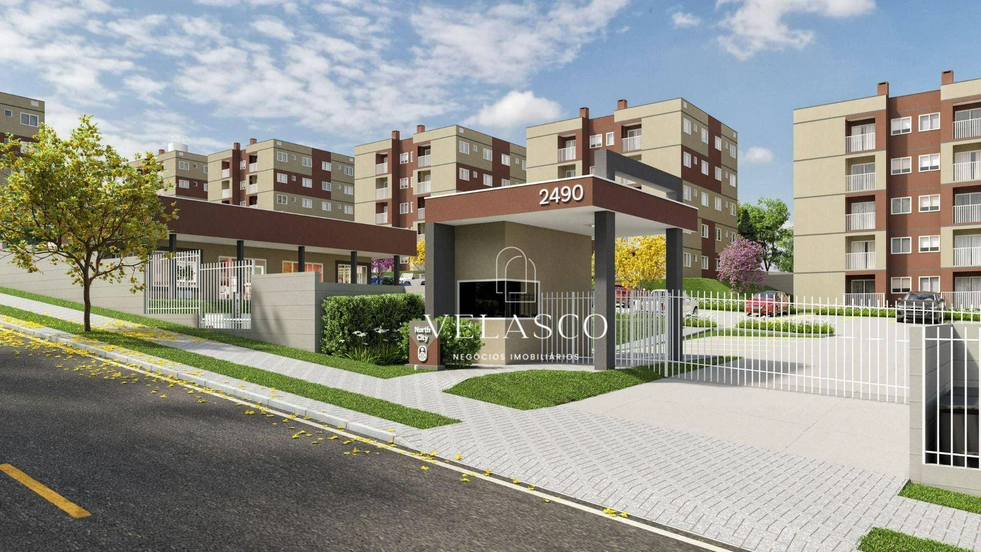 Apartamento com 2 dormitórios à venda, 43 m² por R$ 237.400,00 - Floresta - Cascavel/PR