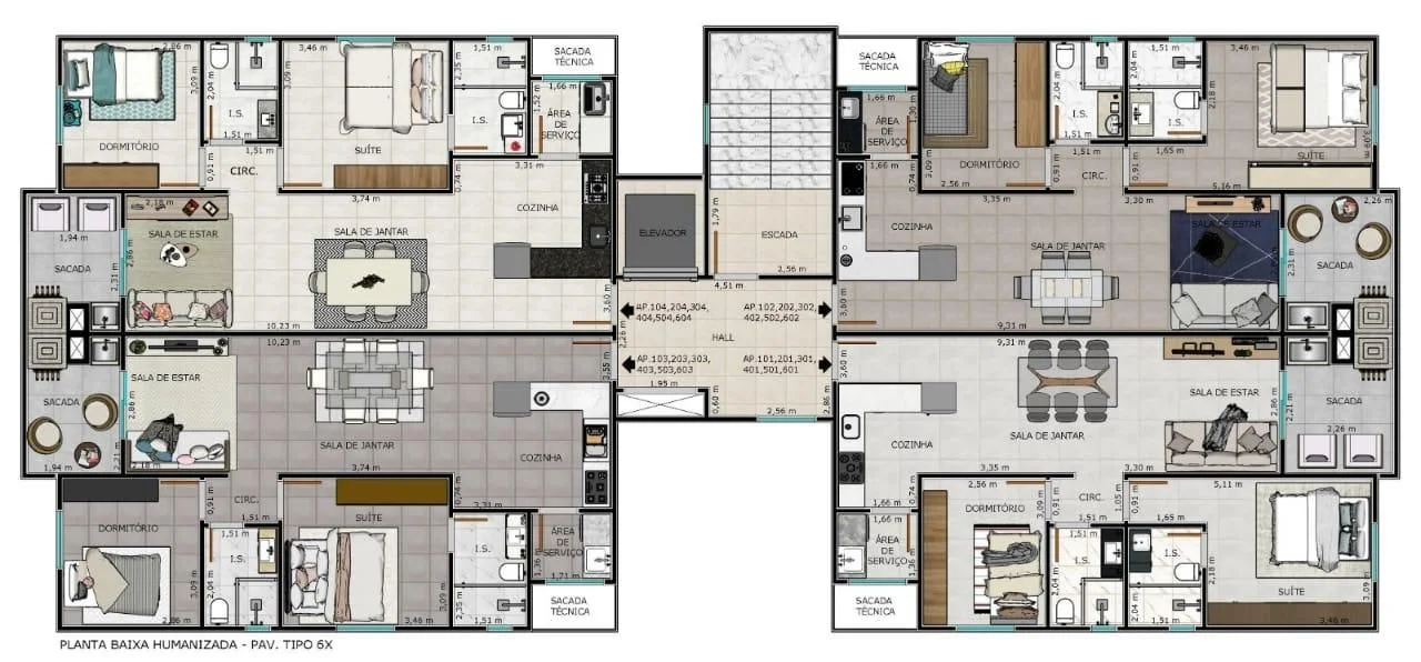 Apartamento com 2 dormitórios à venda, 74 m² por R$ 410.000,00 - Centro - Cascavel/PR
