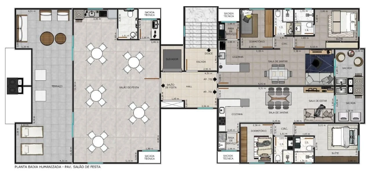 Apartamento com 2 dormitórios à venda, 74 m² por R$ 410.000,00 - Centro - Cascavel/PR