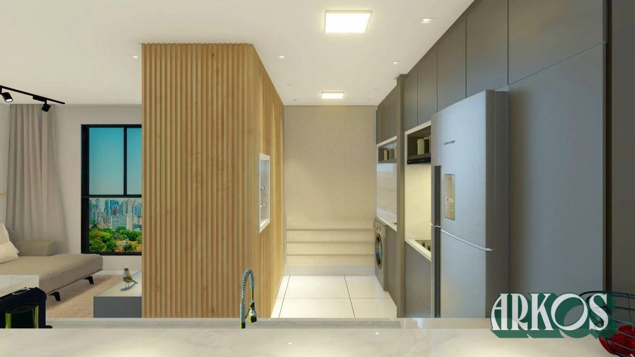 Apê na planta, com 1 suíte + 1 quarto no bairro Neva, com 64m² de área privativa.