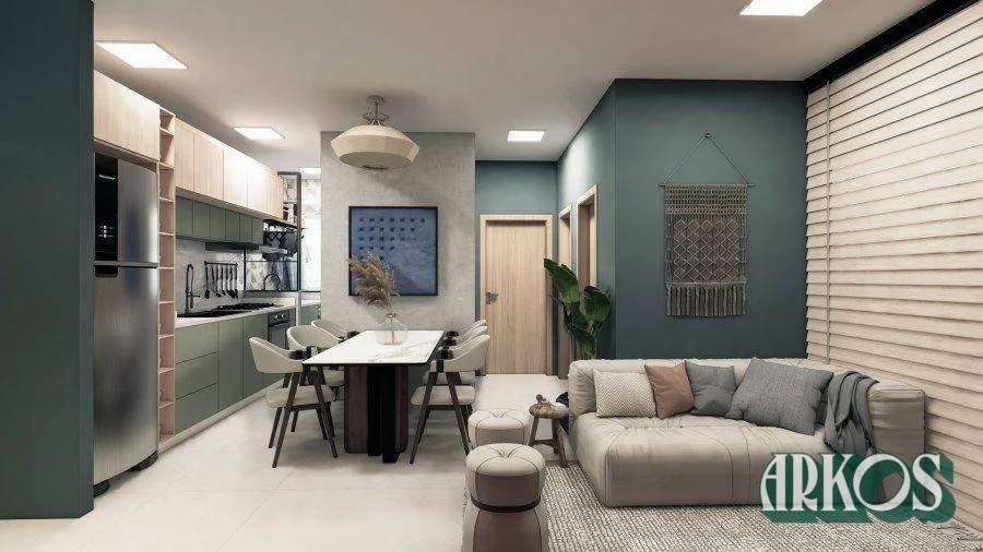 Apartamento com 2 dormitórios à venda, 57 m² por R$ 335.000,00 - Neva - Cascavel/PR