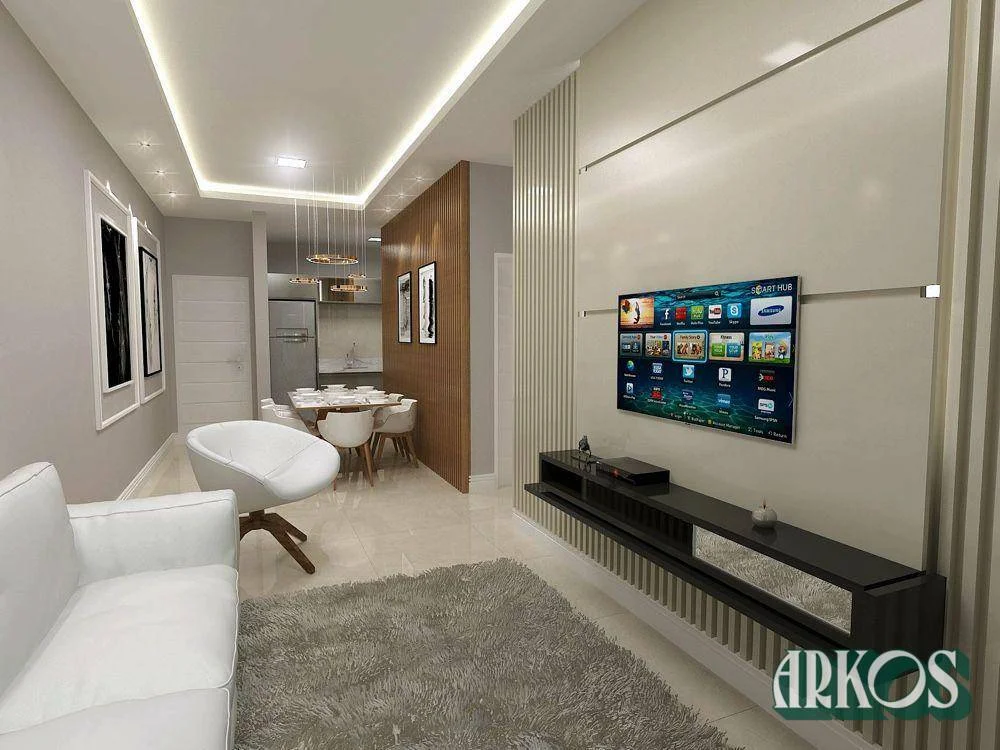 Apartamento com 2 dormitórios sendo 1 suíte à venda, 71 m² por R$ 489.920 - Country - Cascavel/PR