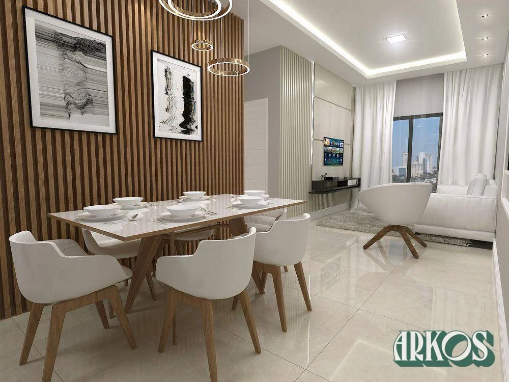 Apartamento com 2 dormitórios sendo 1 suíte à venda, 71 m² por R$ 489.920 - Country - Cascavel/PR