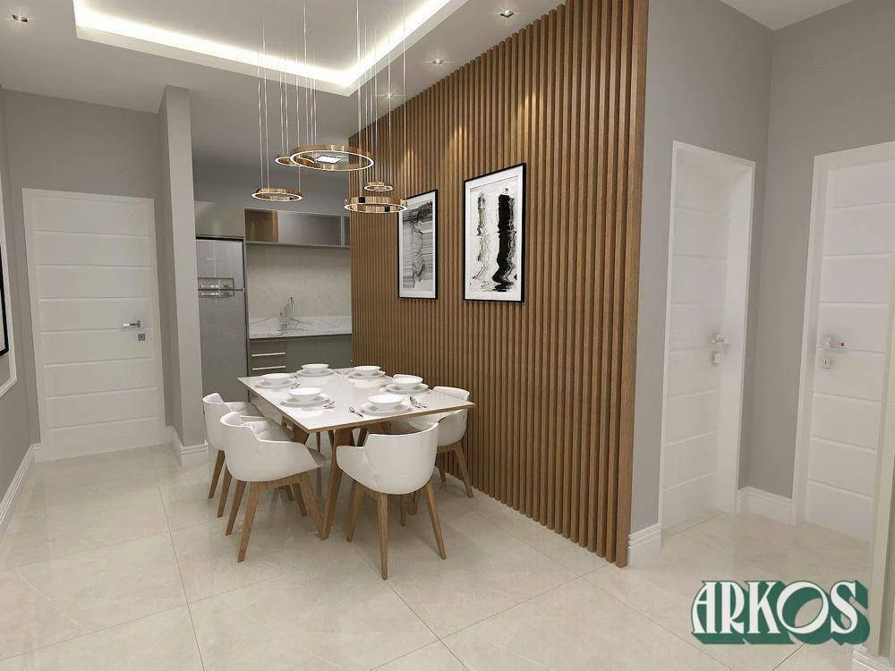 Apartamento com 2 dormitórios sendo 1 suíte à venda, 71 m² por R$ 489.920 - Country - Cascavel/PR