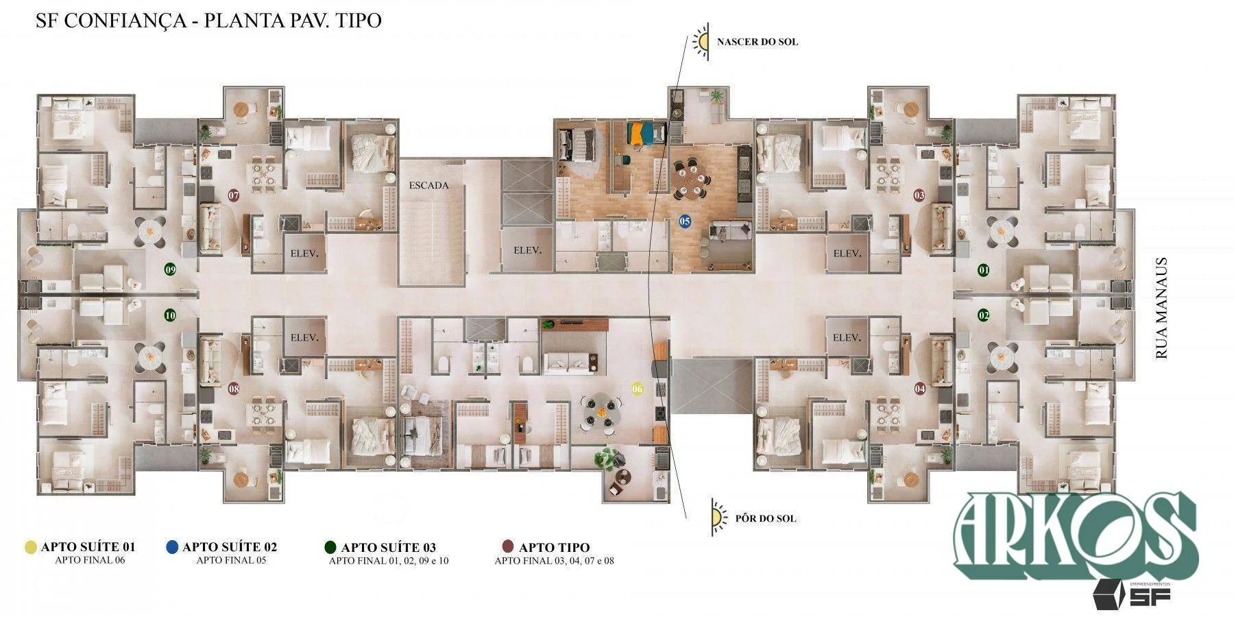 Apartamento na Planta  - Cancelli