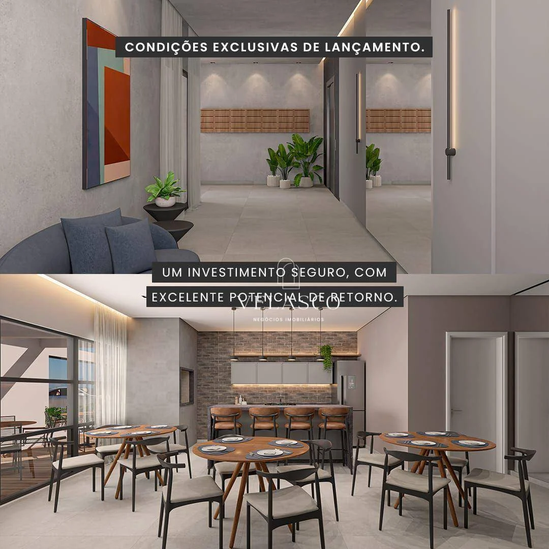 Apartamento com 2 dormitórios à venda, 68 m² por R$ 466.586 - Alto Alegre - Cascavel/PR