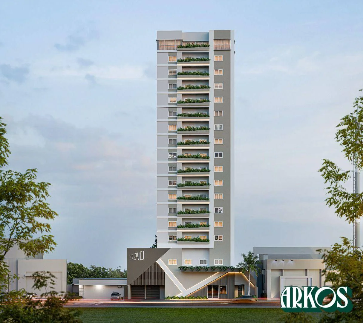 Apartamento com 2 dormitórios à venda, 65 m² por R$ 510.000,00 - Centro - Cascavel/PR