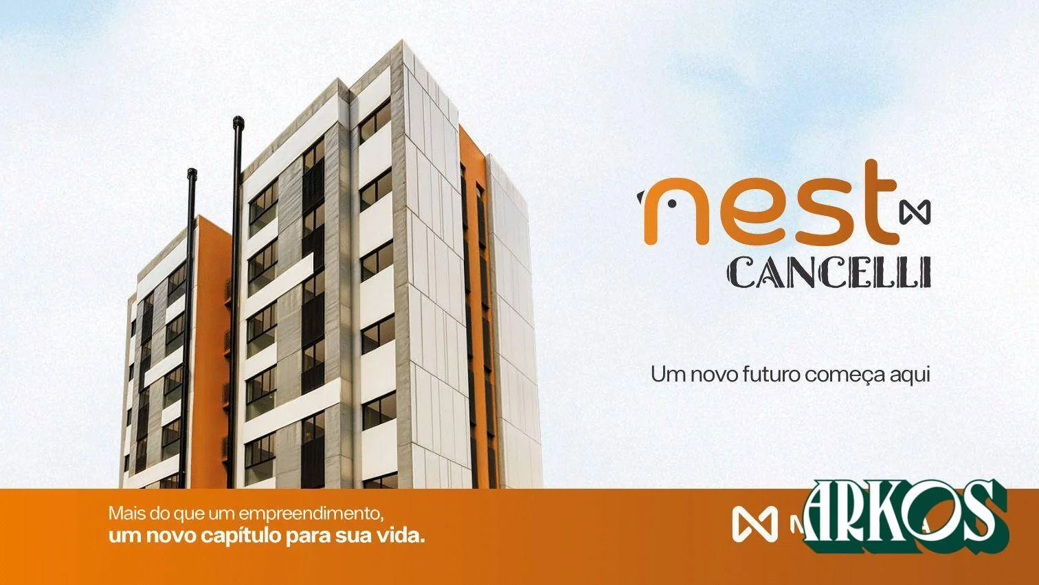 Apartamento com 2 dormitórios à venda, 47 m² por R$ 349.650,00 - Cancelli - Cascavel/PR